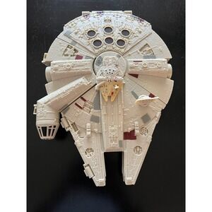 Tonka Star Wars 2015 Micro Machines Millennium Falcon Playset Tan Good Jakku